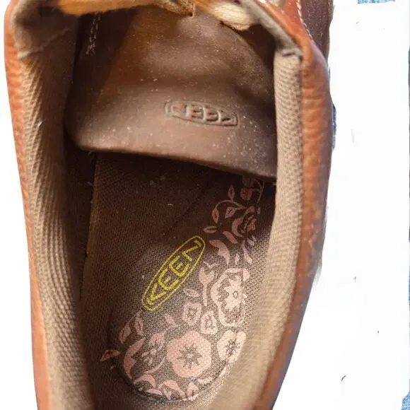 Keen Women's Presidio Sneakers Shoes Hiking or Trail Shoes Brown Leather sz 11 - Picture 6 of 12